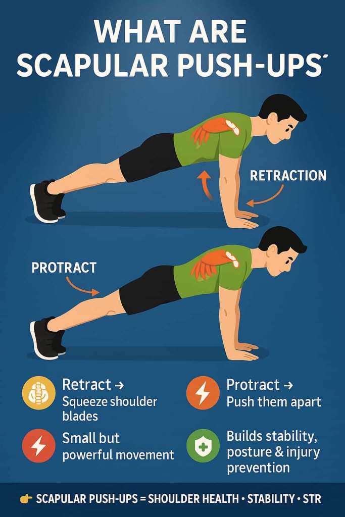 Scapular Push Ups Build Shoulder Stability Prevent Pain Scapular Push Ups Build Shoulder Stability Prevent Pain