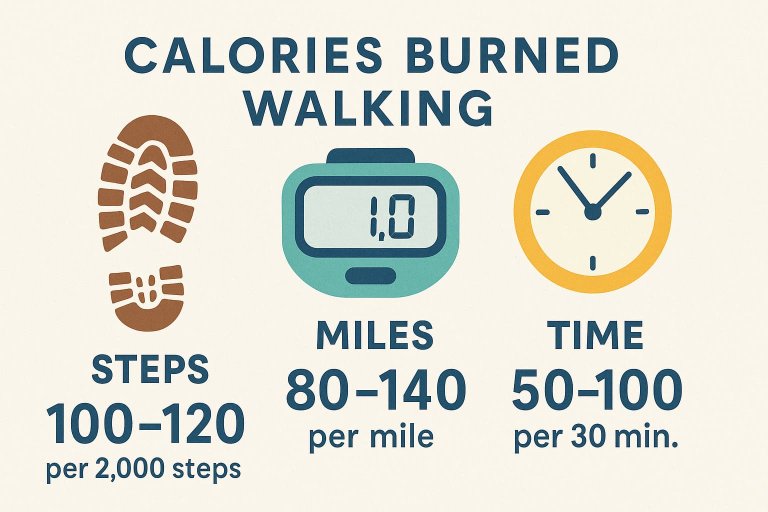 How Many Calories Does Walking Burn? Guide with Chart & Tips