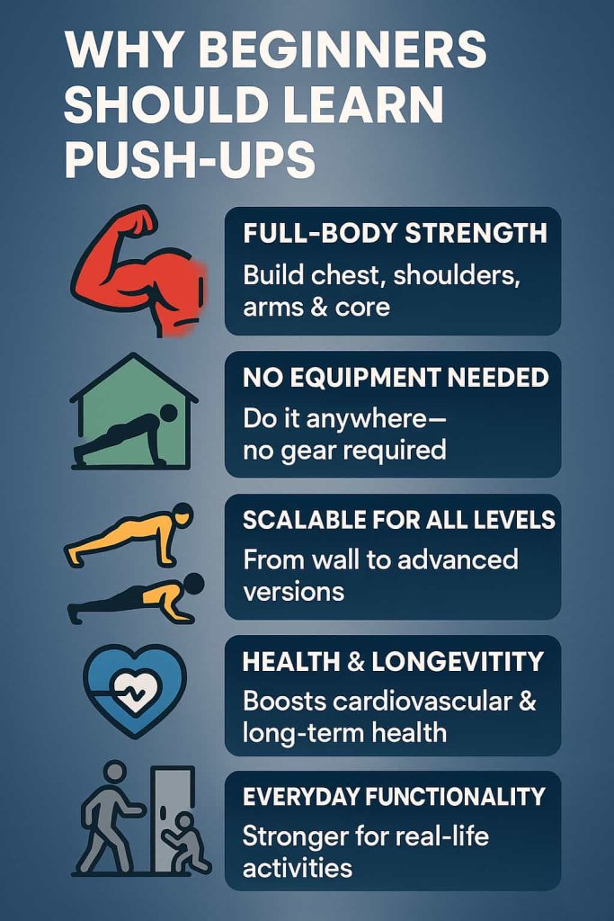 Why Beginners Should Learn Push-Ups