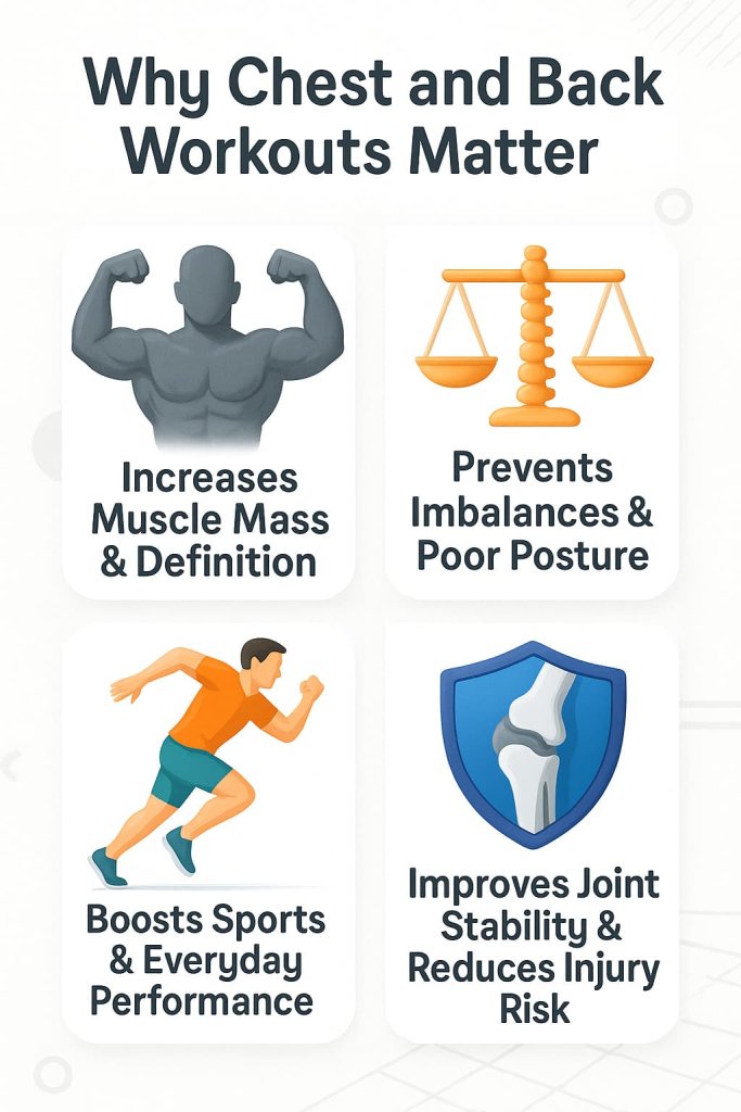Why Chest and Back Workouts Matter