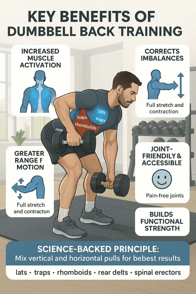 Why Dumbbell Back Training Works (Science & Trainer Insights)