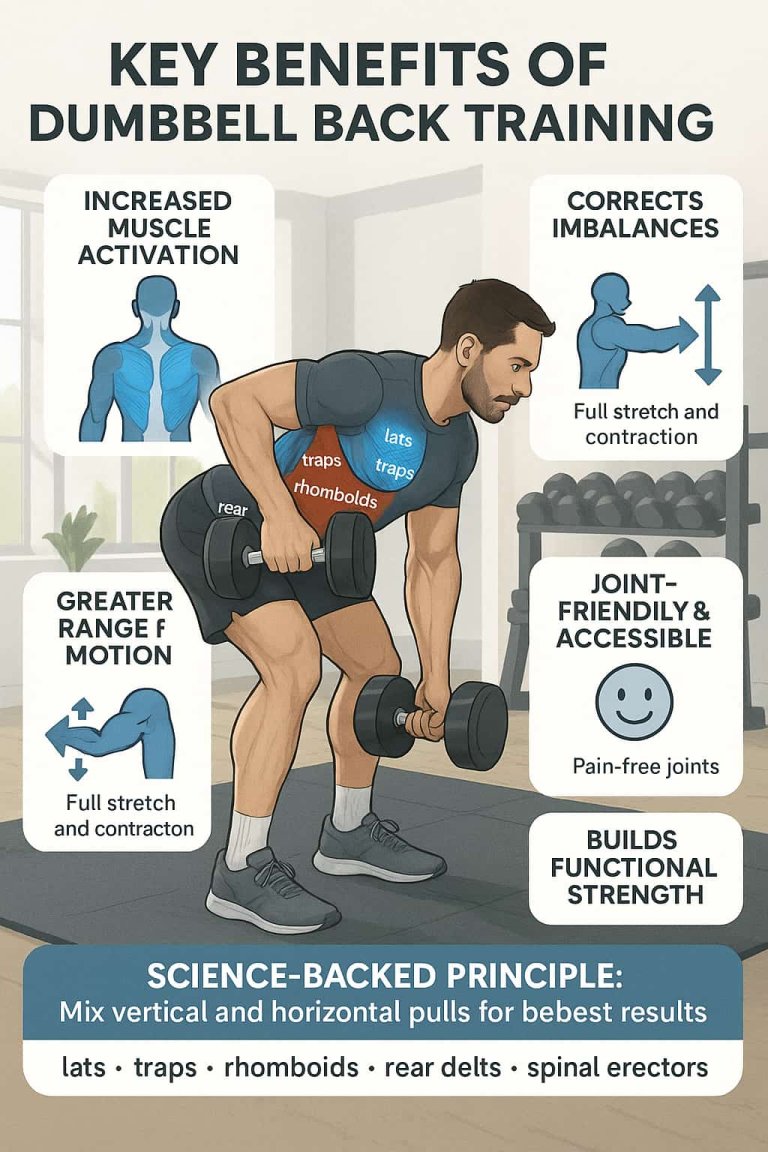 16 Best Dumbbell Back Exercises for Mass & Strength