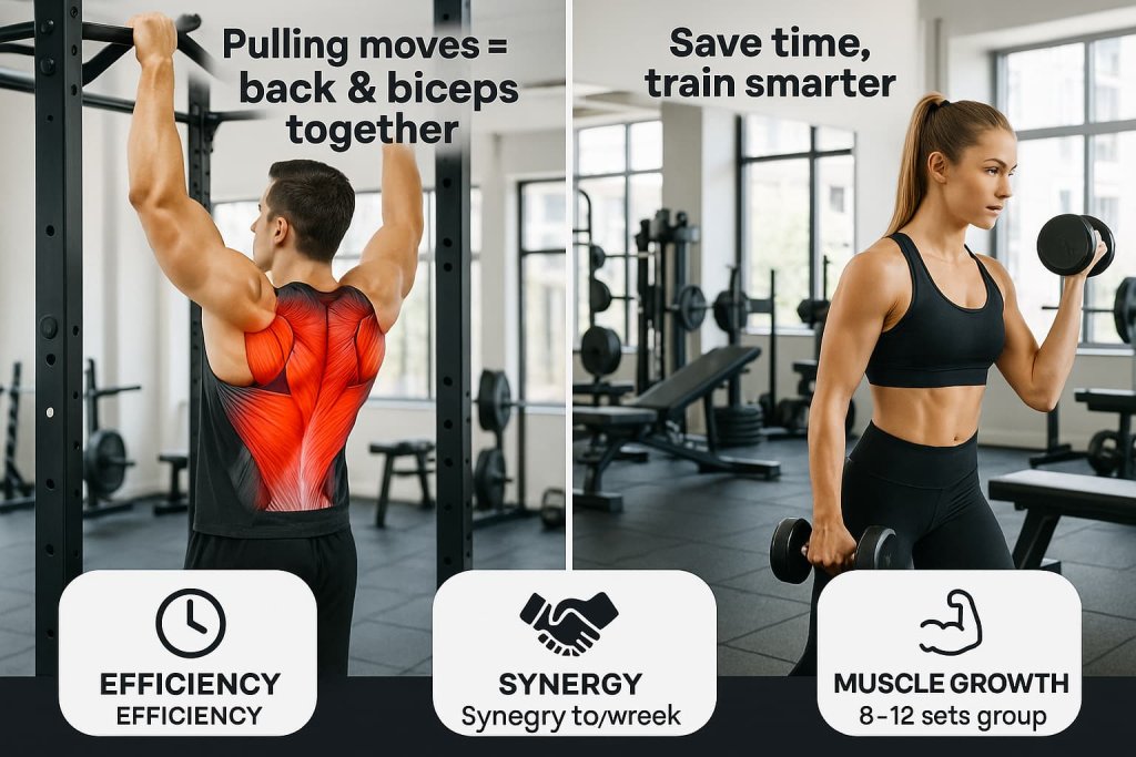 Why Train Back and Biceps Together