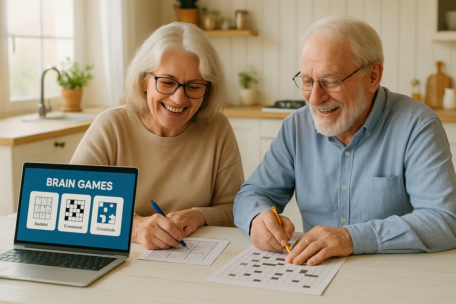 free brain games for seniors