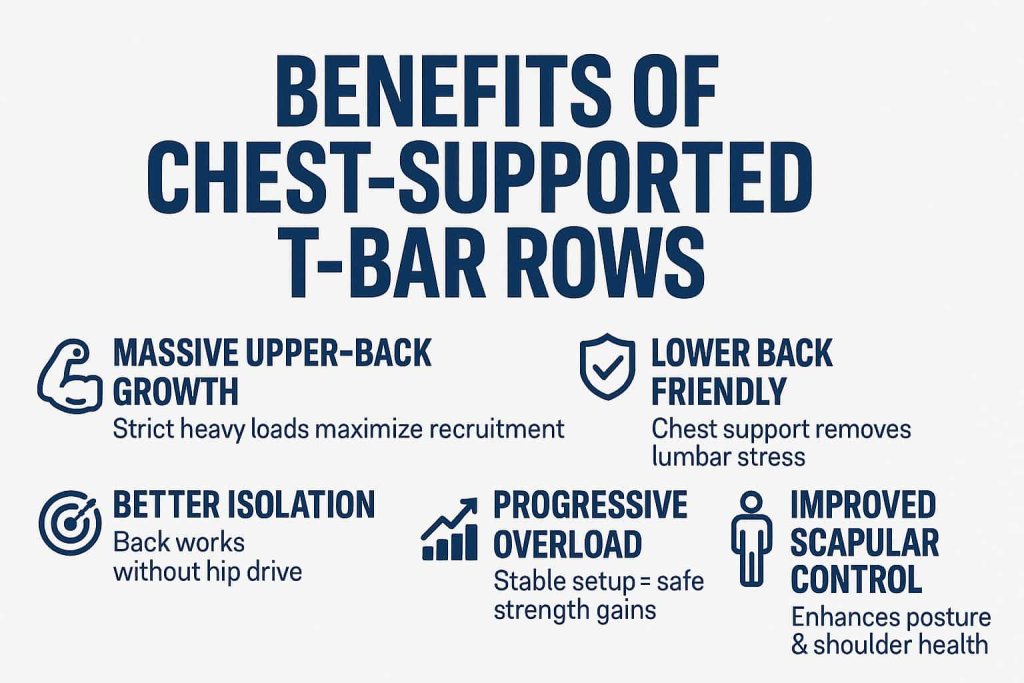 Benefits of Chest-Supported T-Bar Rows