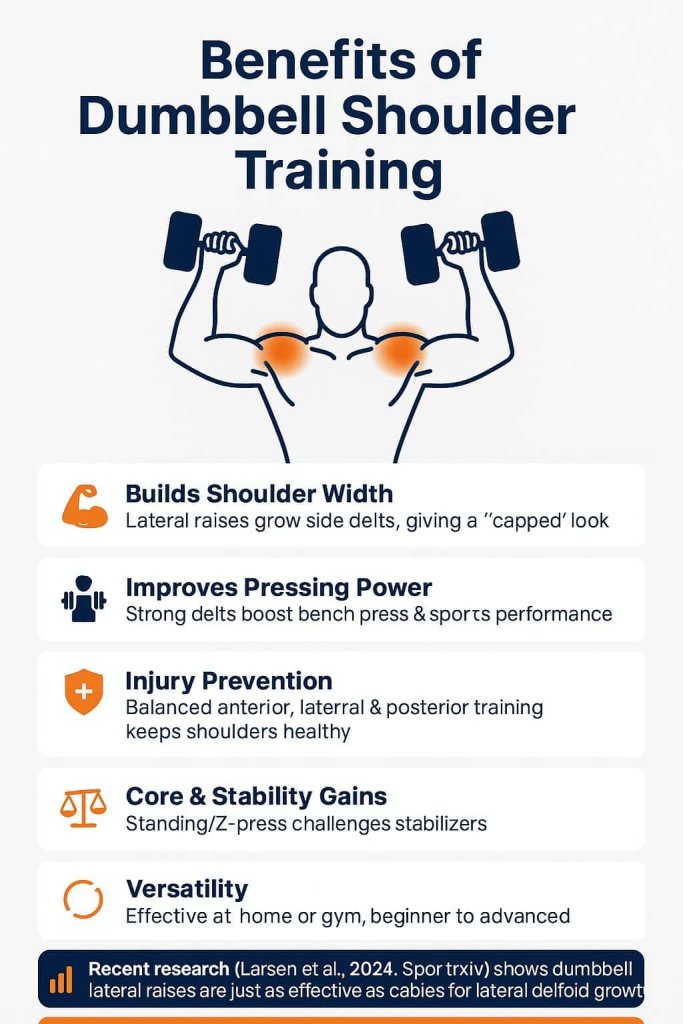 Benefits of Dumbbell Shoulder Training