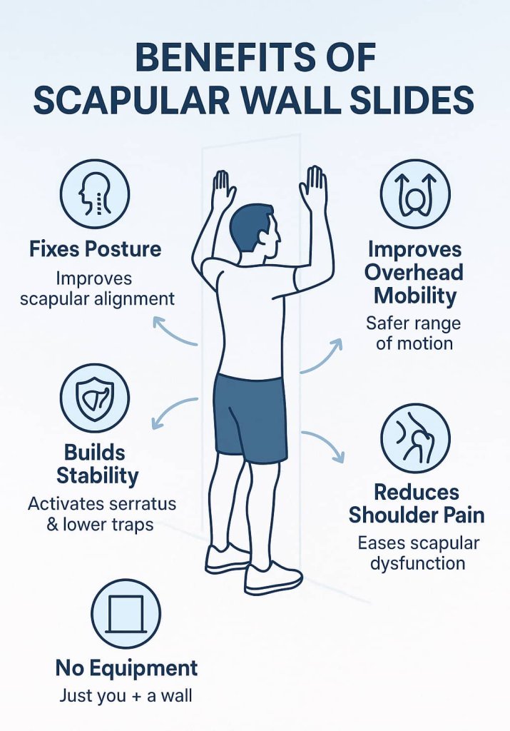 Benefits of Scapular Wall Slides