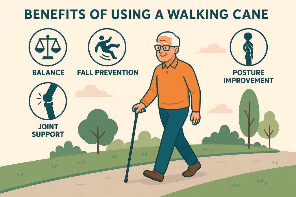 Benefits of Using a Walking Cane