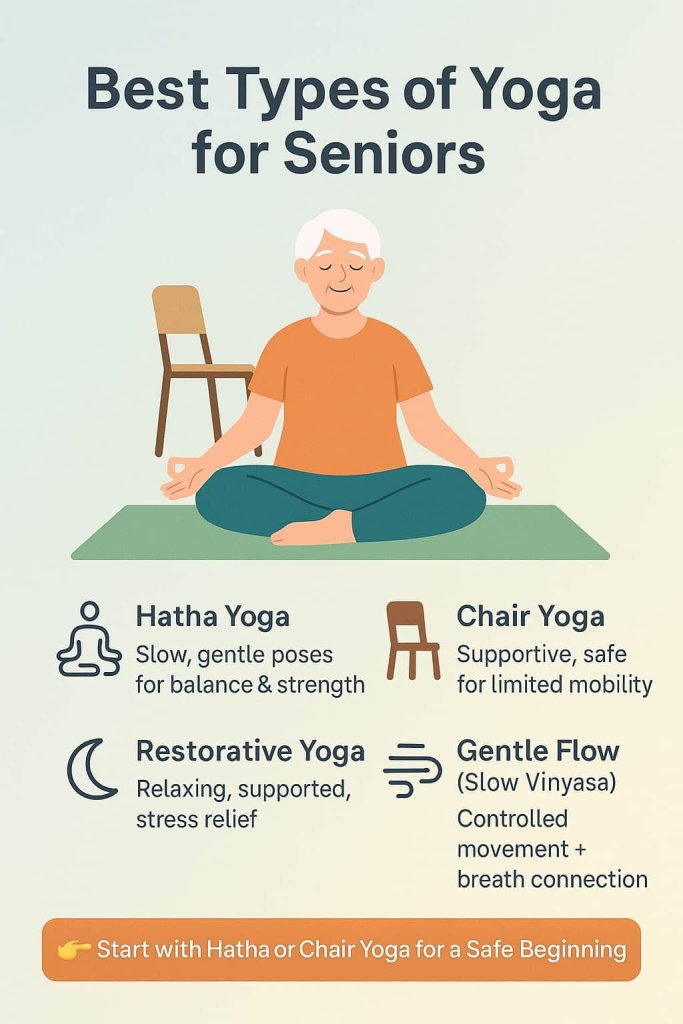 Best Types of Yoga for Seniors