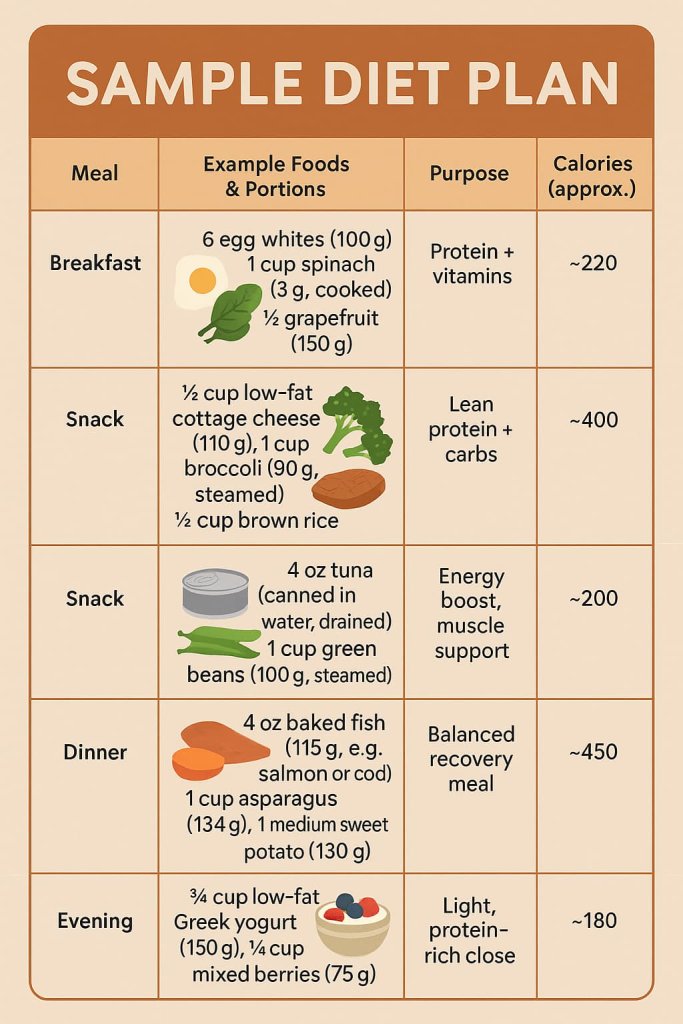 Ernestine Shepherd Diet Plan