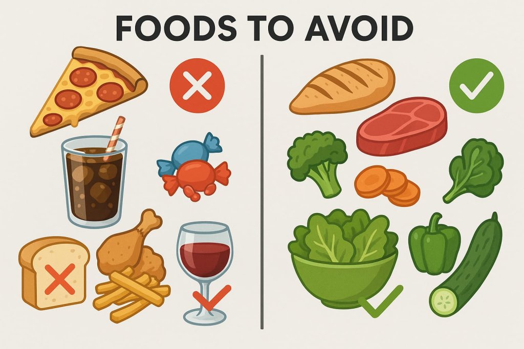 Foods to Avoid on the Dr. Nowzaradan Diet Plan
