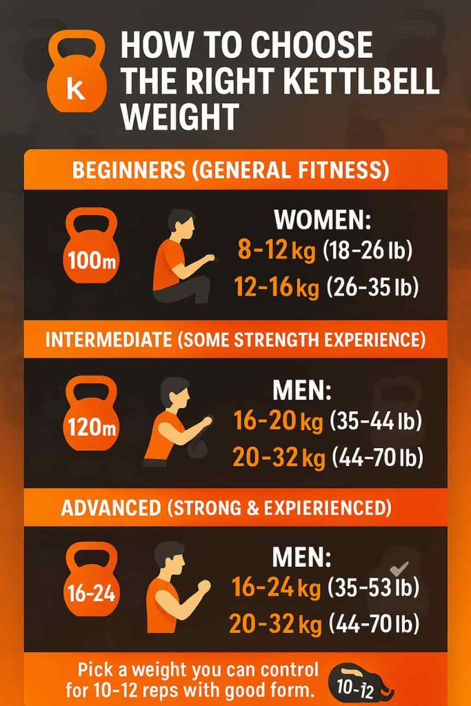 How to Choose the Right Kettlebell Weight