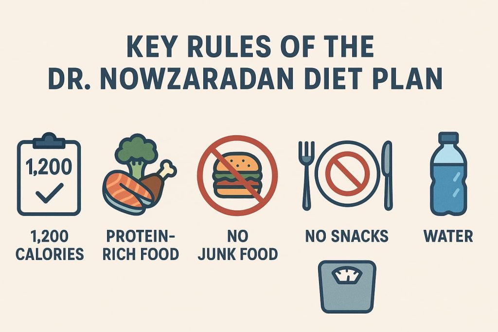 Key Rules of the Dr. Nowzaradan Diet Plan