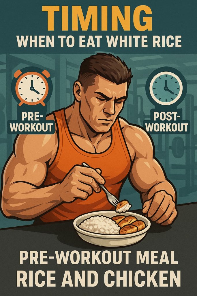 Timing: When Should Bodybuilders Eat White Rice