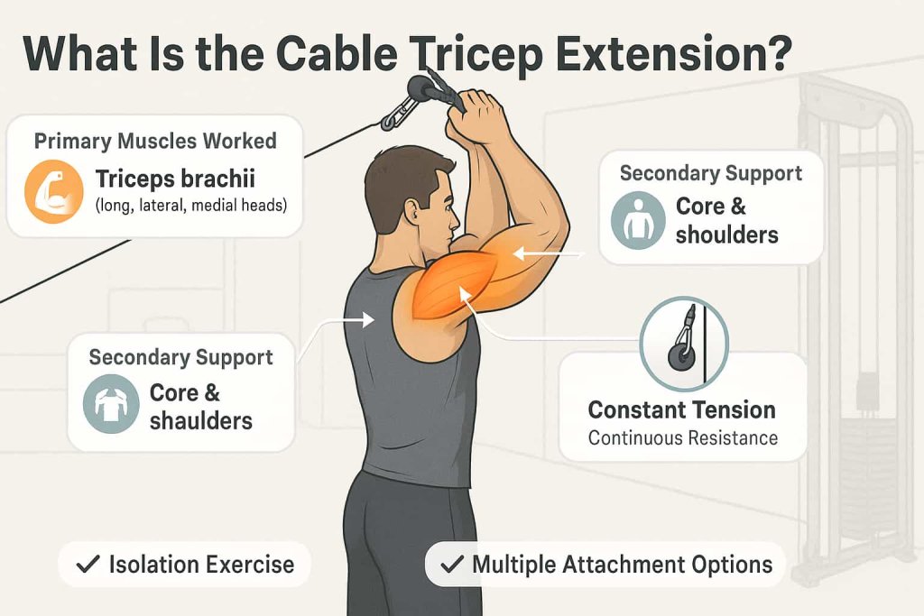 What Is the Cable Tricep Extension