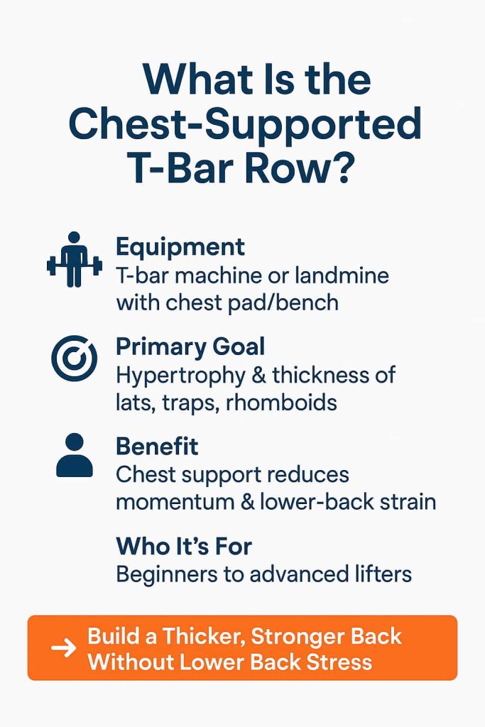 What Is the Chest-Supported T-Bar Row