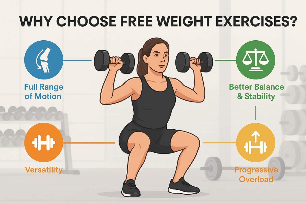 Why Choose Free Weight Exercises?