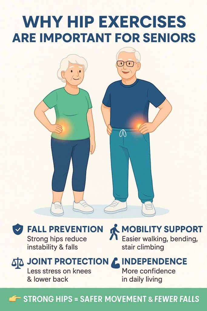 Why Hip Exercises Are Important for Seniors