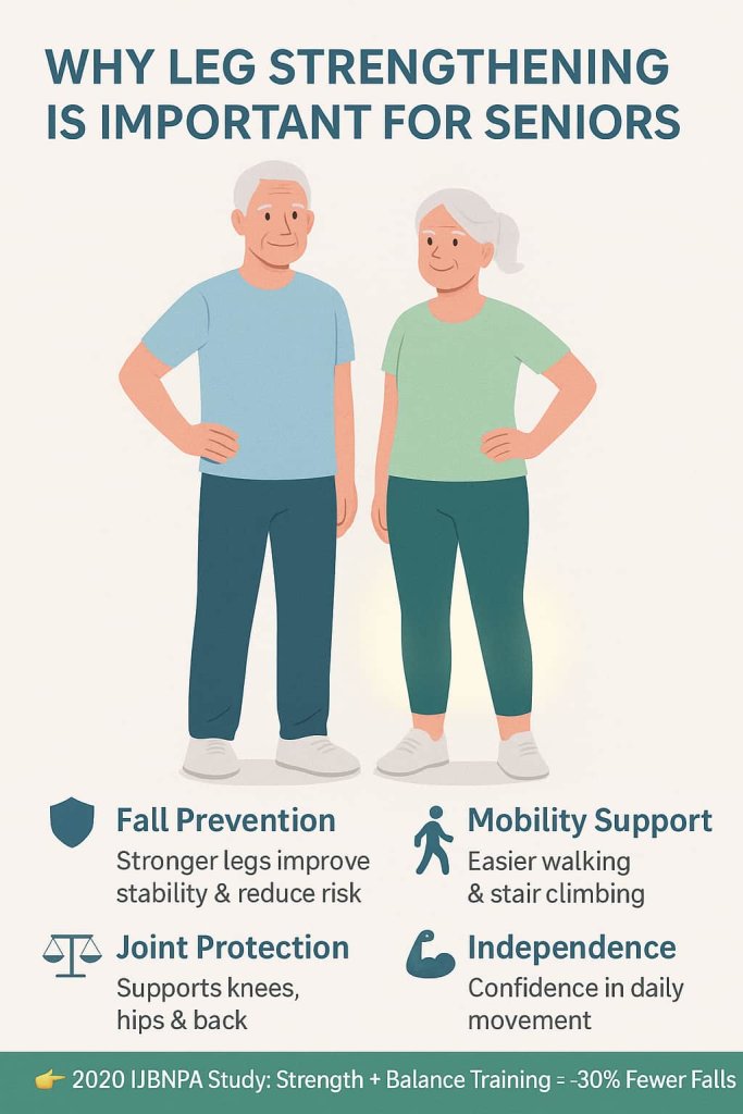 Why Leg Strengthening Is Important for Seniors