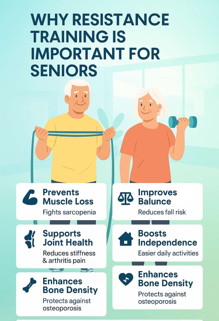 Why Resistance Training Is Important for Seniors