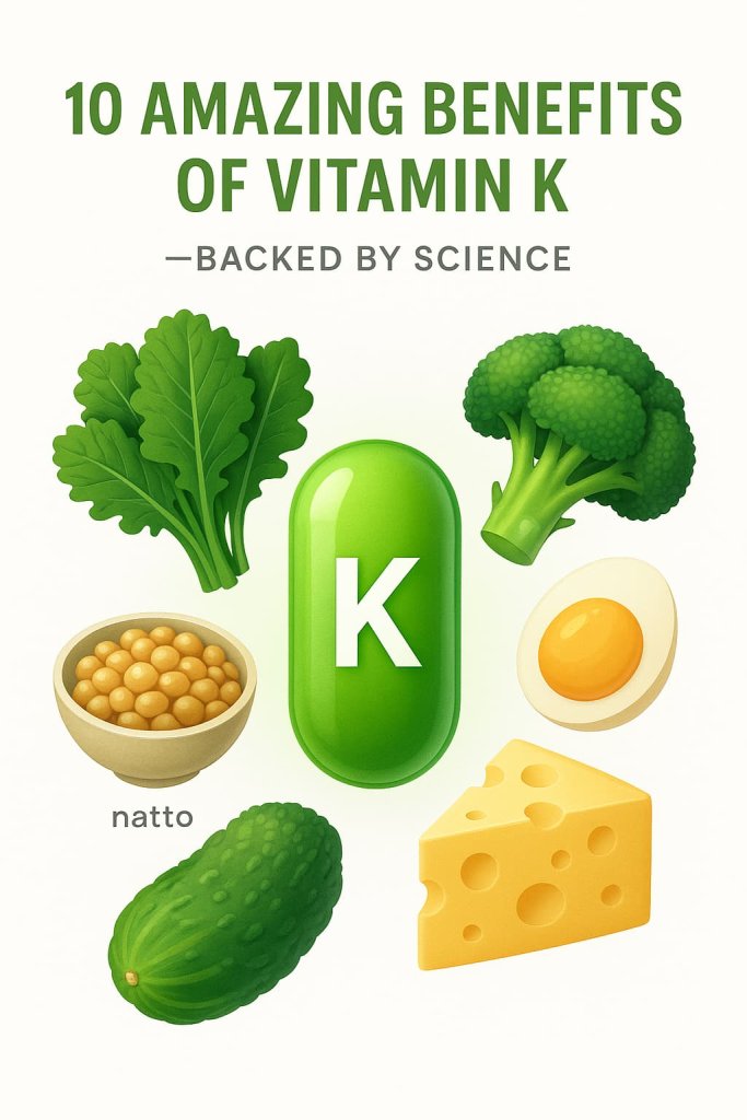 Amazing Benefits of Vitamin K — Backed by Science