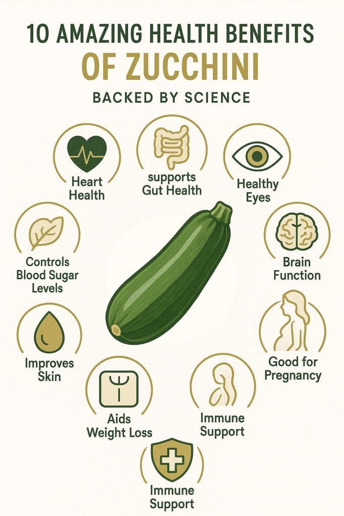 Benefits of Zucchini