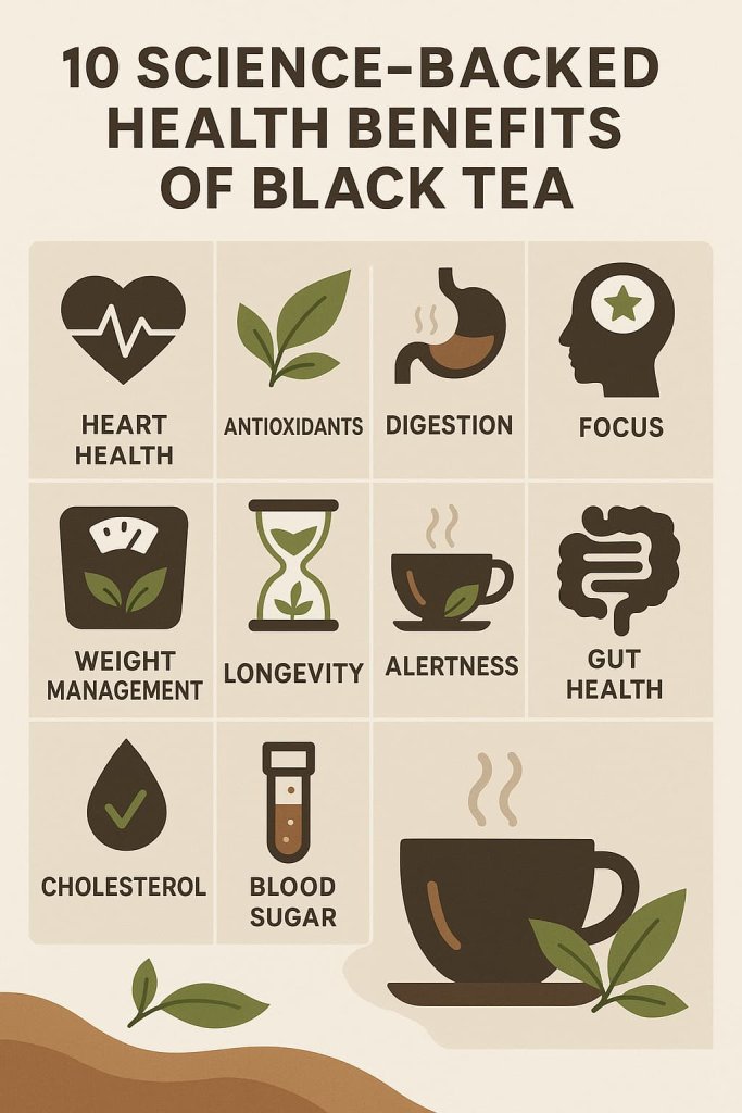 Health Benefits of Black Tea