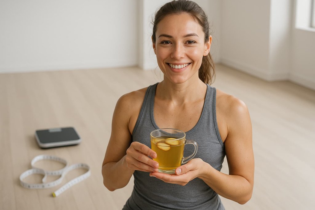Ginger Tea Aids Weight Management