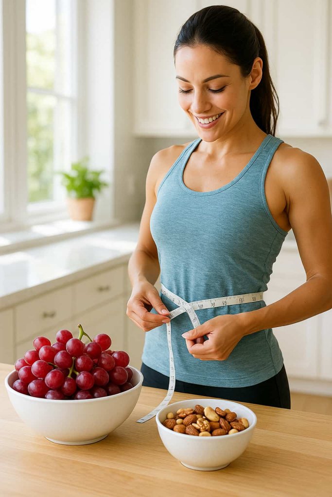 Red Grapes Aids Weight Management