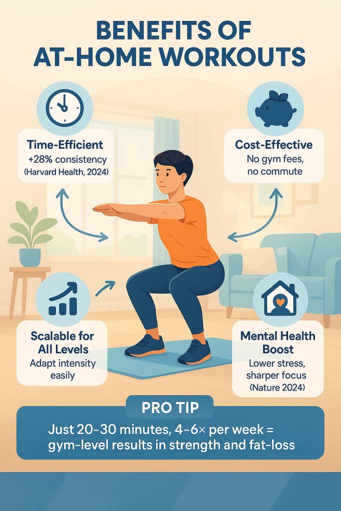 Benefits of At-Home Workouts