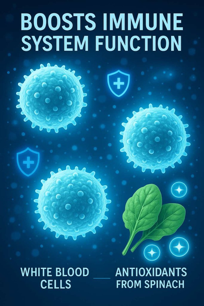 Spinach Boosts Immune System Function