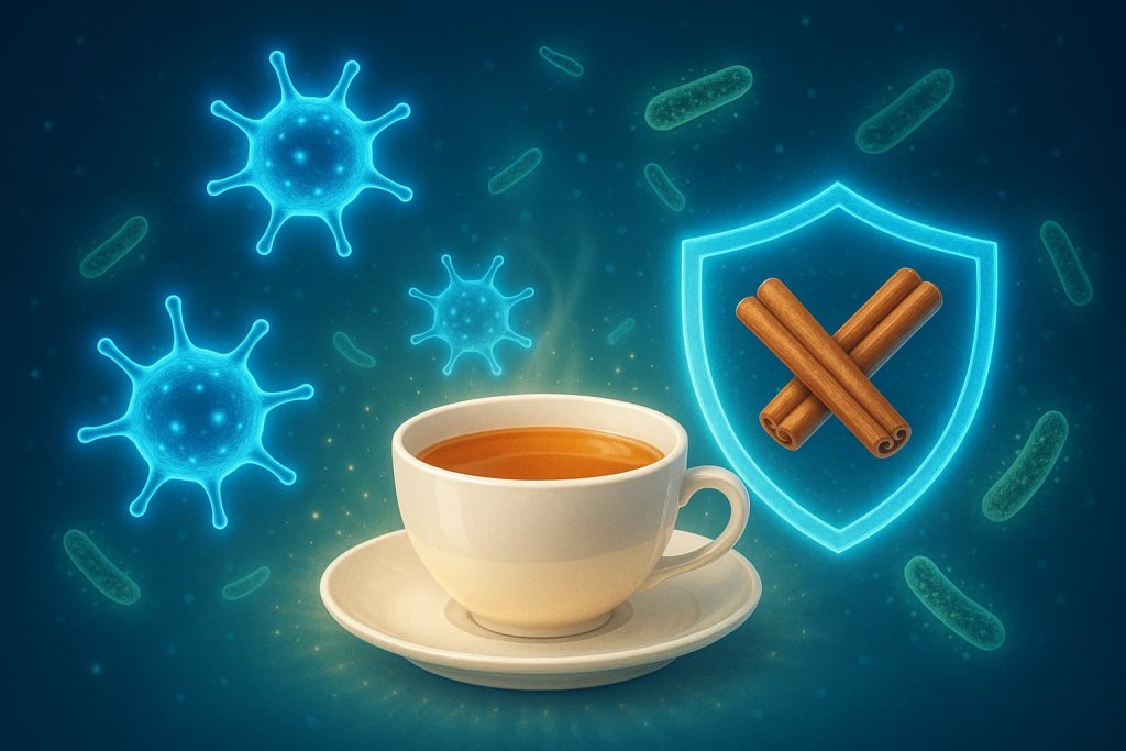 Cinnamon Tea Boosts Immunity and Fights Infections
