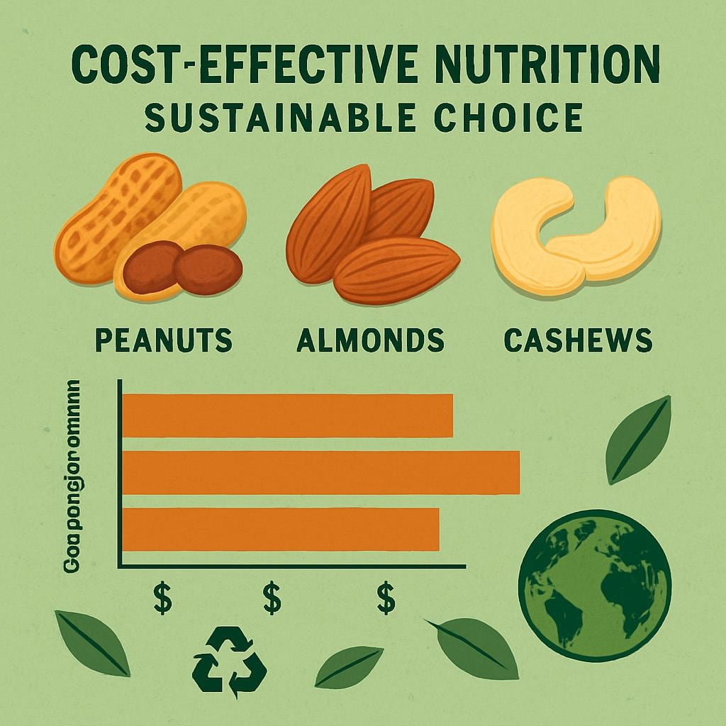 Peanuts Cost-Effective Nutrition and Sustainable Choice