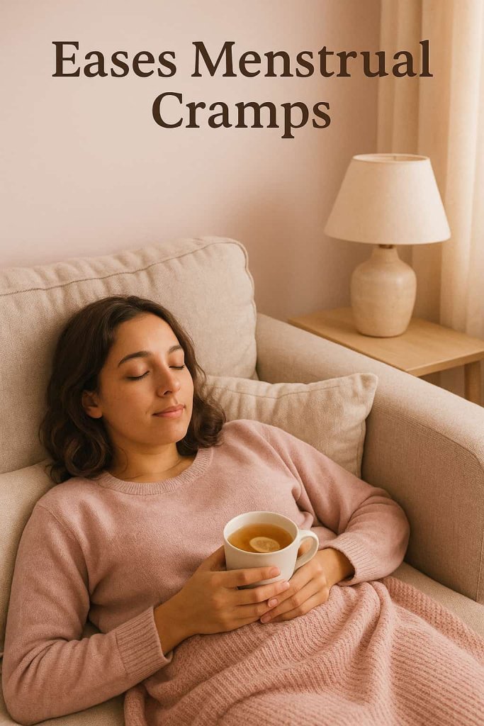 Ginger Tea Eases Menstrual Cramps