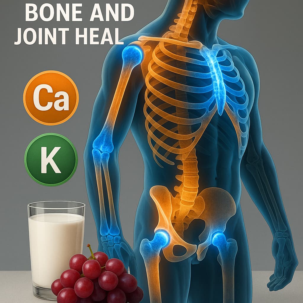 Red Grapes Enhances Bone and Joint Health