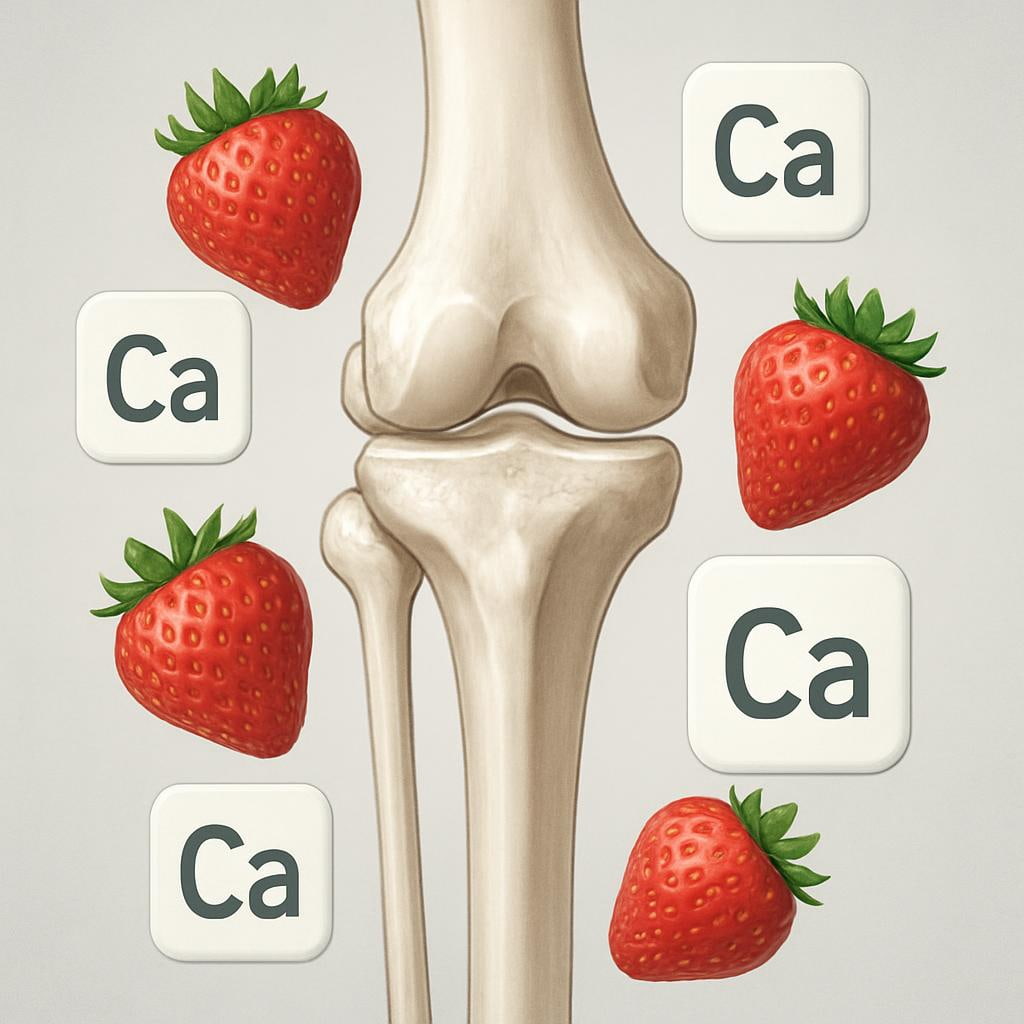 Strawberries Enhances Bone and Joint Health