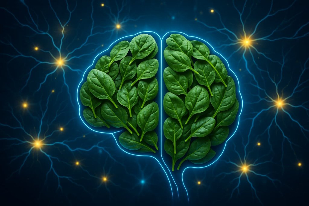 Spinach Enhances Brain and Cognitive Function