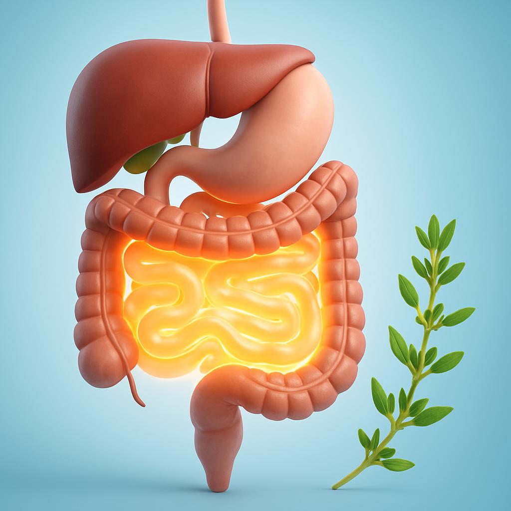 Thyme  Enhances Digestive Health