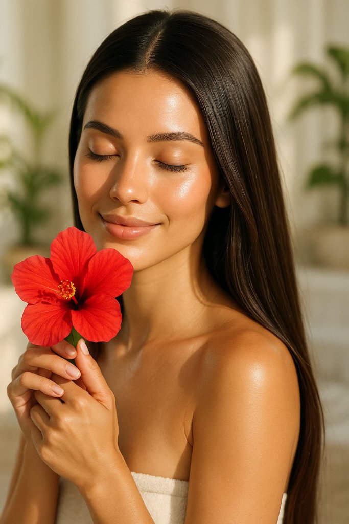 Hibiscus Tea Enhances Skin and Hair Health