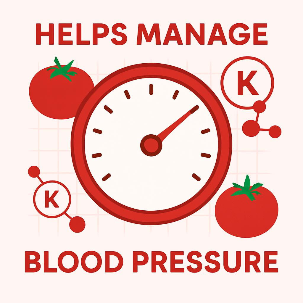 Tomatoes Helps Manage Blood Pressure