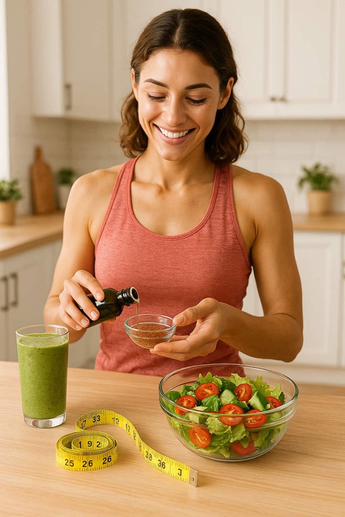 Flaxseed Oil Helps Manage Weight and Appetite