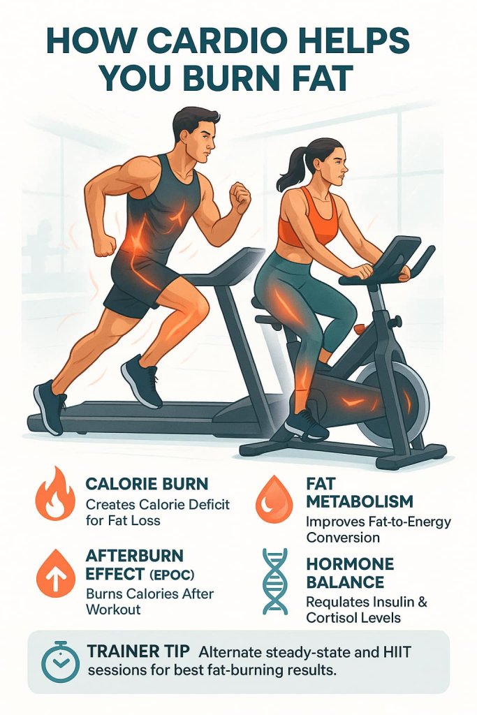 How Cardio Helps You Burn Fat