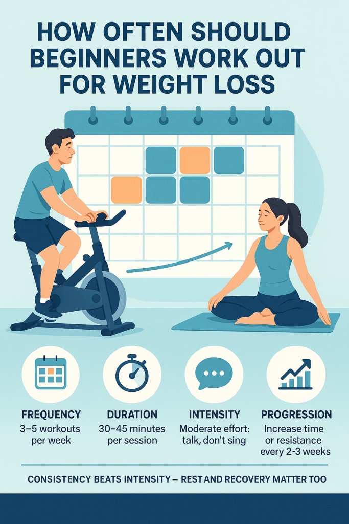 How Often Should Beginners Work Out for Weight Loss