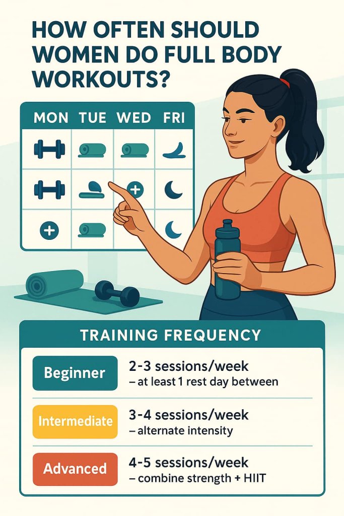How Often Should Women Do Full Body Workouts?