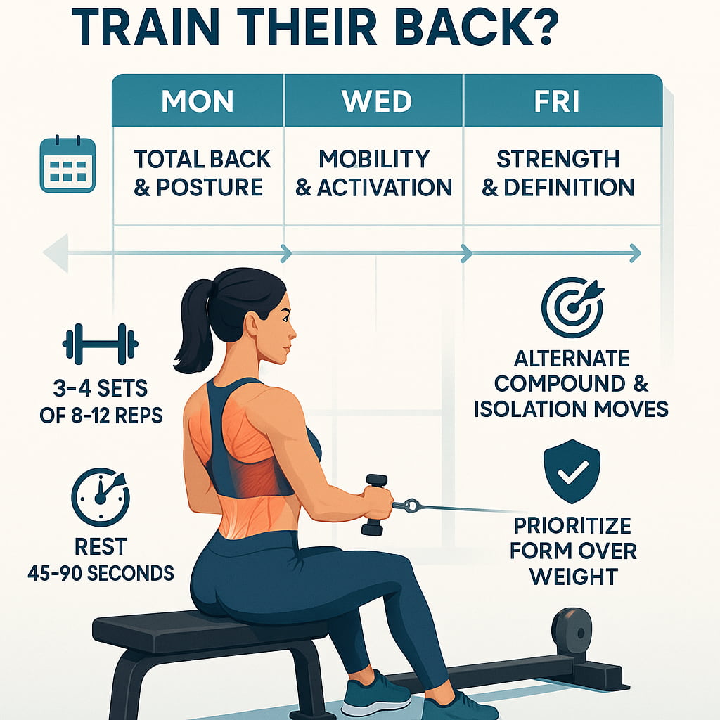 How Often Should Women Train Their Back?