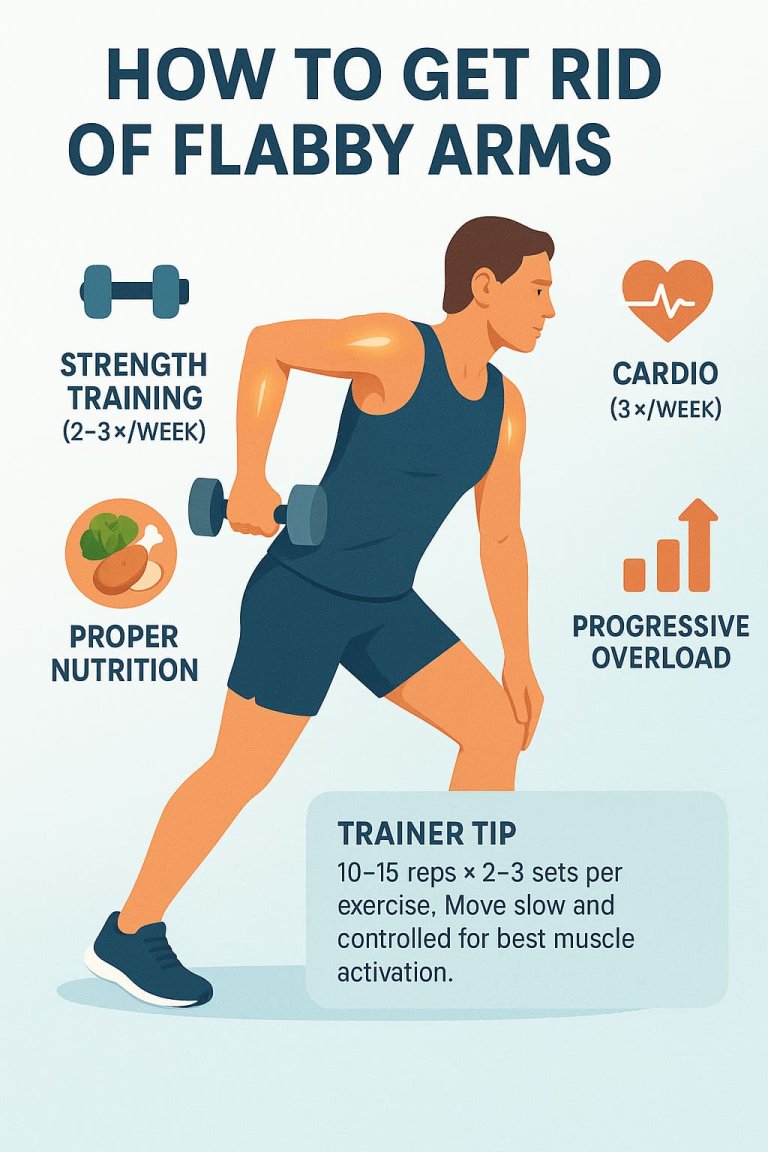 15 Best Flabby Arm Workouts to Tighten and Tone Fast
