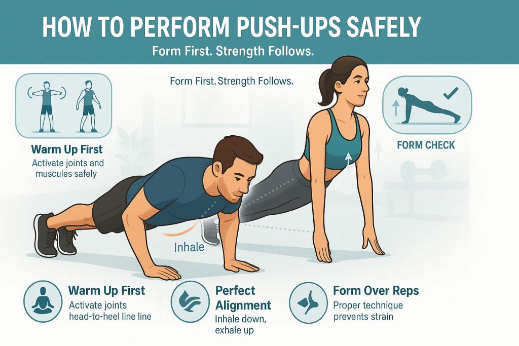 How to Perform Push-Ups Safely