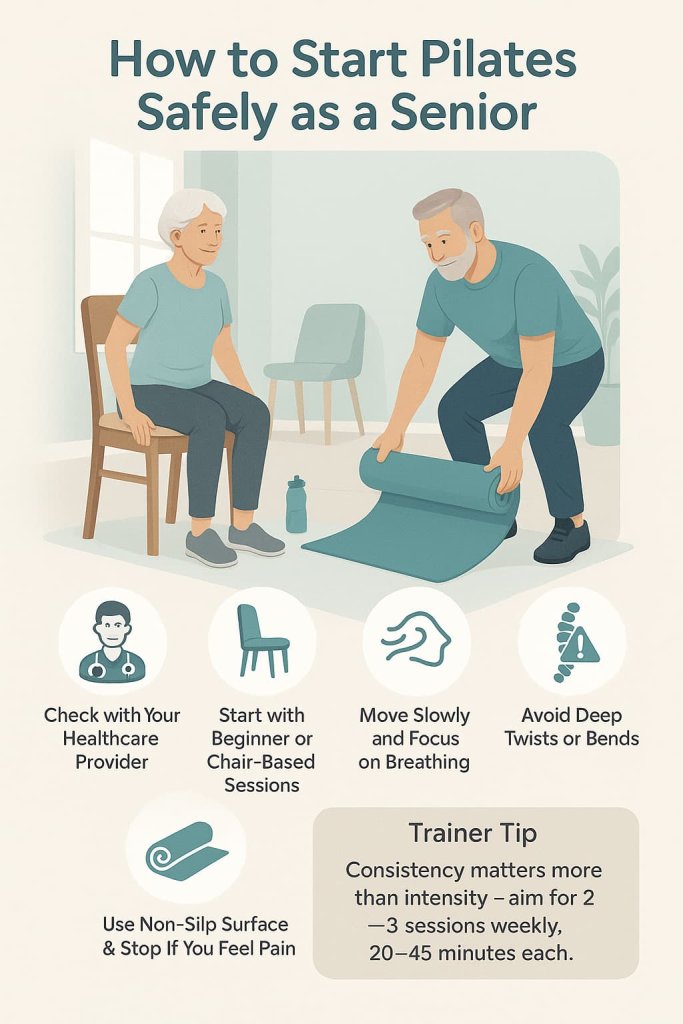 How to Start Pilates Safely as a Senior