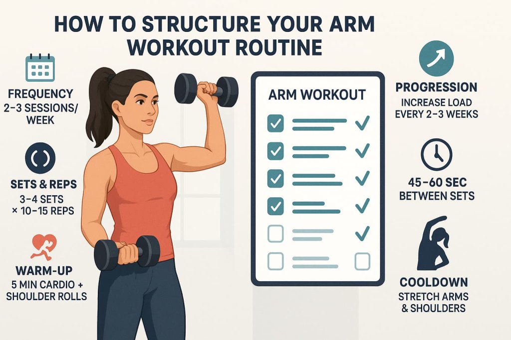 How to Structure Your Arm Workout Routine