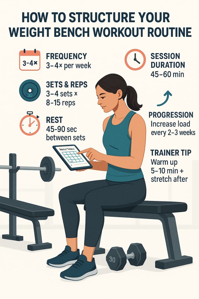 How to Structure Your Weight Bench Workout Routine